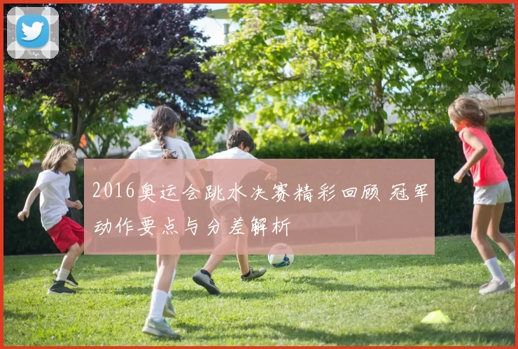 2016奥运会跳水决赛精彩回顾 冠军动作要点与分差解析